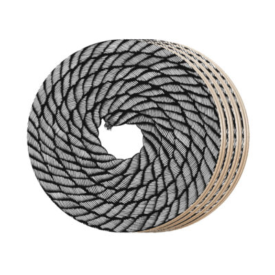 Circular Coasters Rope Coil (4 pcs) 5-pack